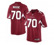 Men's Nike Arizona Cardinals #70 Bobby Massie Limited Red Team Color NFL Jersey