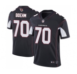 Men's Nike Arizona Cardinals #70 Evan Boehm Black Alternate Vapor Untouchable Limited Player NFL Jersey