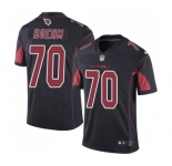 Men's Nike Arizona Cardinals #70 Evan Boehm Limited Black Rush Vapor Untouchable NFL Jersey