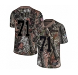 Men's Nike Arizona Cardinals #71 Andre Smith Limited Camo Rush Realtree NFL Jersey
