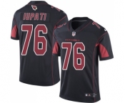 Men's Nike Arizona Cardinals #76 Mike Iupati Limited Black Rush Vapor Untouchable NFL Jersey