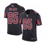 Men's Nike Arizona Cardinals #85 Gabe Holmes Limited Black Rush Vapor Untouchable NFL Jersey