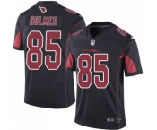 Men's Nike Arizona Cardinals #85 Gabe Holmes Limited Black Rush Vapor Untouchable NFL Jersey