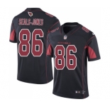 Men's Nike Arizona Cardinals #86 Ricky Seals-Jones Limited Black Rush Vapor Untouchable NFL Jersey