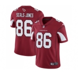 Men's Nike Arizona Cardinals #86 Ricky Seals-Jones Red Team Color Vapor Untouchable Limited Player NFL Jersey