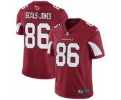 Men's Nike Arizona Cardinals #86 Ricky Seals-Jones Red Team Color Vapor Untouchable Limited Player NFL Jersey