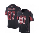 Men's Nike Arizona Cardinals #87 Troy Niklas Limited Black Rush NFL Jersey