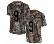 Men's Nike Arizona Cardinals #9 Sam Bradford Limited Camo Rush Realtree NFL Jersey