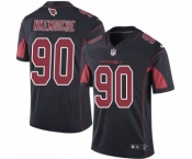 Men's Nike Arizona Cardinals #90 Robert Nkemdiche Limited Black Rush Vapor Untouchable NFL Jersey