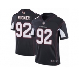 Men's Nike Arizona Cardinals #92 Frostee Rucker Vapor Untouchable Limited Black Alternate NFL Jersey