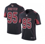 Men's Nike Arizona Cardinals #95 Rodney Gunter Limited Black Rush Vapor Untouchable NFL Jersey