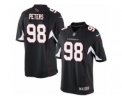 Men's Nike Arizona Cardinals #98 Corey Peters Limited Black Alternate NFL Jersey