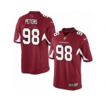 Men's Nike Arizona Cardinals #98 Corey Peters Limited Red Team Color NFL Jersey