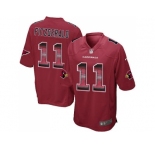 Nike Arizona Cardinals #11 Larry Fitzgerald Red Team Color Men's Stitched NFL Limited Strobe Jersey