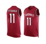 Nike Arizona Cardinals #11 Larry Fitzgerald Red Team Color Men's Stitched NFL Limited Tank Top Jersey