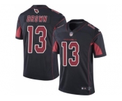 Nike Arizona Cardinals #13 Jaron Brown Black Men's Stitched NFL Limited Rush Jersey