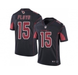 Nike Arizona Cardinals #15 Michael Floyd Black Men's Stitched NFL Limited Rush Jersey