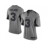 Nike Arizona Cardinals #3 Carson Palmer Gray Gridiron Gray Jersey[Limited]