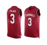 Nike Arizona Cardinals #3 Carson Palmer Red Team Color Men's Stitched NFL Limited Tank Top Jersey