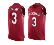 Nike Arizona Cardinals #3 Carson Palmer Red Team Color Men's Stitched NFL Limited Tank Top Jersey