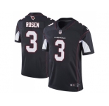 Nike Arizona Cardinals #3 Josh Rosen Black Alternate Men Stitched NFL Vapor Untouchable Limited Jersey