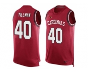 Nike Arizona Cardinals #40 Pat Tillman Red Team Color Men's Stitched NFL Limited Tank Top Jersey