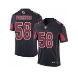 Nike Arizona Cardinals #58 Daryl Washington Black Men's Stitched NFL Limited Rush Jersey
