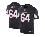 Nike Arizona Cardinals #64 Mason Cole Black Alternate Men Stitched NFL Vapor Untouchable Limited Jersey