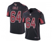 Nike Arizona Cardinals #64 Mason Cole Black Men Stitched NFL Limited Rush Jersey