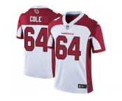Nike Arizona Cardinals #64 Mason Cole White Men Stitched NFL Vapor Untouchable Limited Jersey