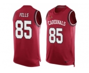 Nike Arizona Cardinals #85 Darren Fells Red Team Color Men's Stitched NFL Limited Tank Top Jersey
