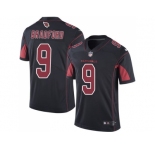 Nike Arizona Cardinals #9 Sam Bradford Black Men Stitched NFL Limited Rush Jersey