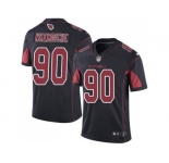 Nike Arizona Cardinals #90 Robert Nkemdiche Black Men's Stitched NFL Limited Rush Jersey