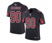 Nike Arizona Cardinals #90 Robert Nkemdiche Black Men's Stitched NFL Limited Rush Jersey