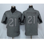 nike nfl Arizona Cardinals #21 Patrick Peterson gray[nike Limited]