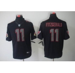 nike nfl jerseys arizona cardinals #11 larry fitzgerald black[nike limited]