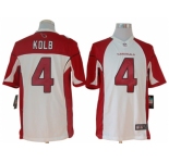 nike nfl jerseys arizona cardinals #4 kolb white[nike limited]