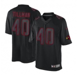 nike nfl jerseys arizona cardinals #40 pat tillman black[nike impact limited]