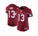 Women Nike Arizona Cardinals #13 Christian Kirk Red Team Color Stitched NFL Vapor Untouchable Limited Jersey