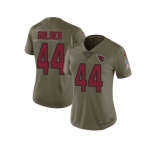 Women Nike Arizona Cardinals #44 Markus Golden Olive Stitched NFL Limited 2017 Salute to Service Jersey