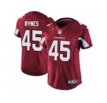Women Nike Arizona Cardinals #45 Josh Bynes Red Team Color Vapor Untouchable Limited Player NFL Jersey