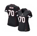 Women Nike Arizona Cardinals #70 Evan Boehm Game Black Alternate NFL Jersey