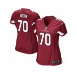 Women Nike Arizona Cardinals #70 Evan Boehm Game Red Team Color NFL Jersey