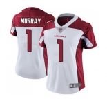 Women's Arizona Cardinals #1 Kyler Murray White Vapor Untouchable Limited Player Football Jersey