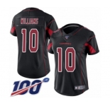 Women's Arizona Cardinals #10 Chad Williams Limited Black Rush Vapor Untouchable 100th Season Football Jersey