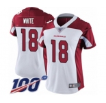 Women's Arizona Cardinals #18 Kevin White Vapor Untouchable Limited Player 100th Season Football Jersey