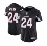 Women's Arizona Cardinals #24 Adrian Wilson Black Alternate Vapor Untouchable Limited Player Football Jersey