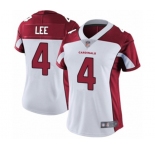Women's Arizona Cardinals #4 Andy Lee White Vapor Untouchable Limited Player Football Jersey