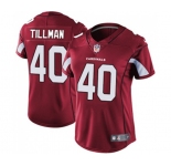 Women's Arizona Cardinals #40 Pat Tillman Red Team Color Vapor Untouchable Limited Player Football Jersey