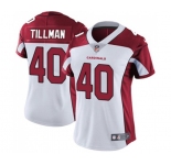 Women's Arizona Cardinals #40 Pat Tillman White Vapor Untouchable Limited Player Football Jersey